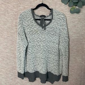 [fab’rik] Chunky Knit Knubby Hoodie Sweater